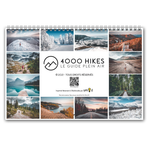 Calendrier 2022 - 4000 Hikes
